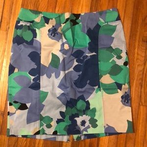 New York & Co floral skirt